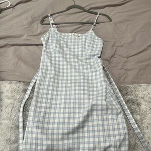brandy mellville plaid dress